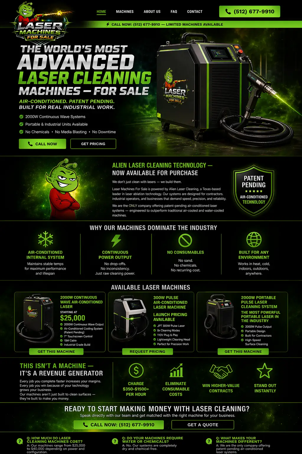 Laser Machines For Sale